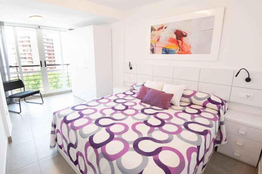 Apartamento Entero A 1 Minuto De La Playa Benidorm Bagian luar foto
